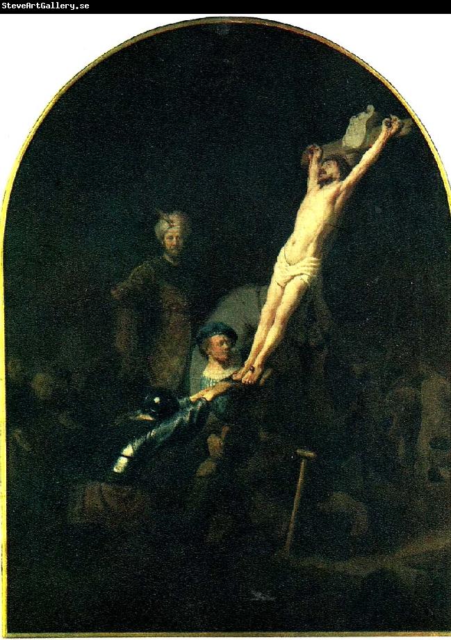 REMBRANDT Harmenszoon van Rijn korsfastelsen